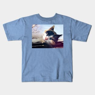 spotted kitten Kids T-Shirt